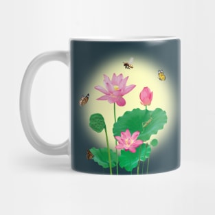 Lotus Flowers Nature Garden Mug